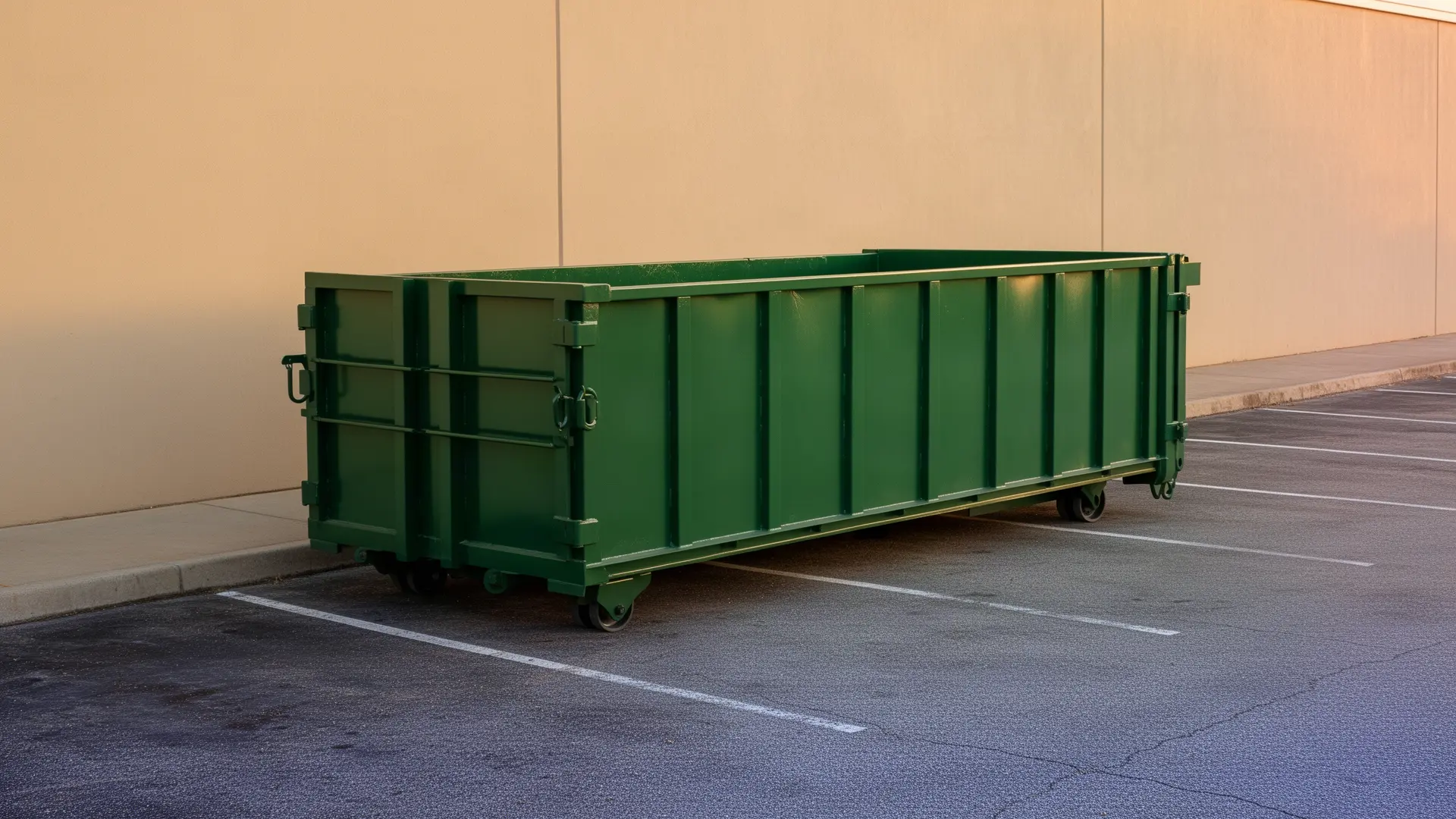 Roll-off dumpster from Boyd & Sons Dumpster Rental in Fredericksburg, VA